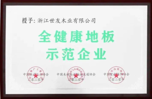 世友地板告訴你，什么叫“全健康地板”！